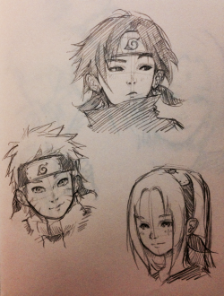 xtcetera:  assorted naruto doodles