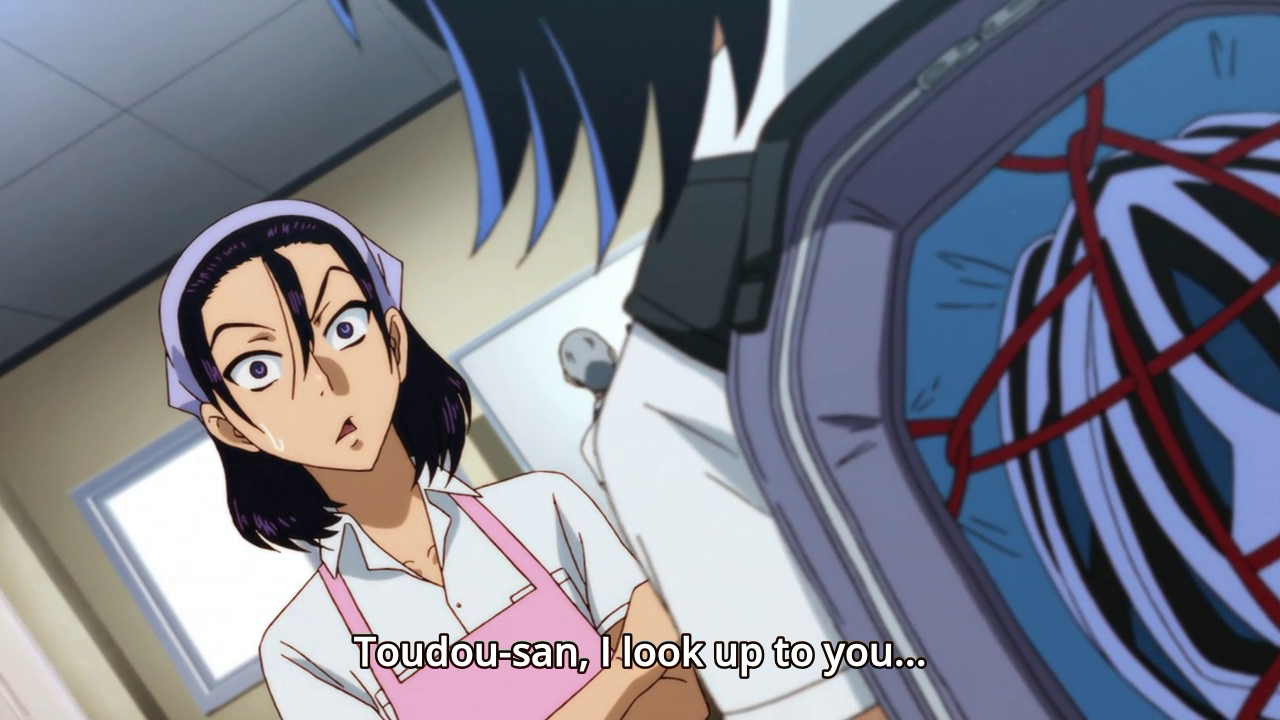yowa-pedal:  yowa-pedal:  THIS OMAKE!!!! I CAN’T!  Reminder that Toudou is a precious,