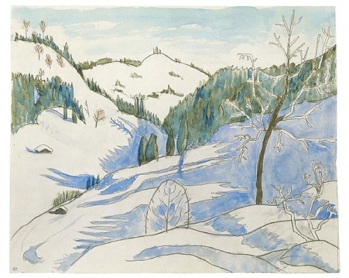 artist-munter: Morgenschatten, 1924, Gabriele Munterwww.wikiart.org/en/gabriele-munter/morge