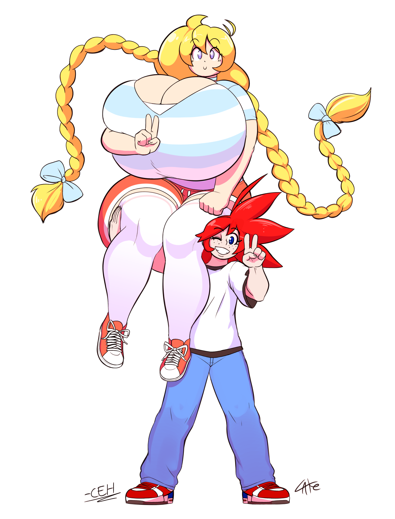 theycallhimcake:  sprite37:  Another collab between me and Cake! My Patreon  lookit