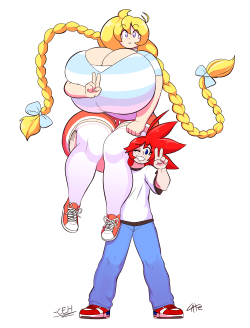 theycallhimcake:  sprite37:Another collab between me and Cake! My Patreonlookit these cutes