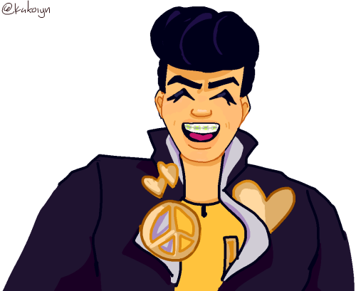 character requests + josuke bc i wanted my first pt4 drawing to be of the main guy lol