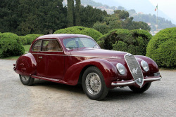 archaictires:  1939 Alfa Romeo 6C 2500 S Berlinetta by Touring 