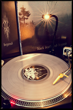 kaatjerenaatje:  I had two huge surprises this weekend. One of them was receiving the “Black, Death And Beyond&ldquo; vinyl box-set by Darkthrone. The Peacevile marketing machine yells that it’s limited, but 3000 sets made is hardly limited now is