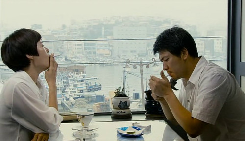 primalscene:Hahaha (Hong Sang-soo, 2010)File Under: The cinema of sad cigs or the deflection of awkw