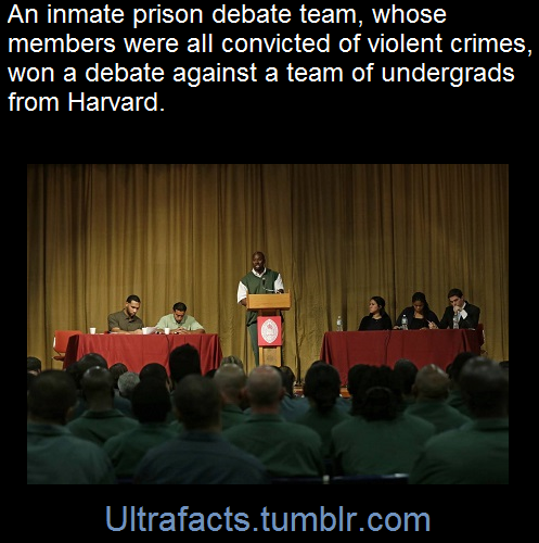 ultrafacts: NAPANOCH, N.Y.—On one side of the stage at a maximum-security prison