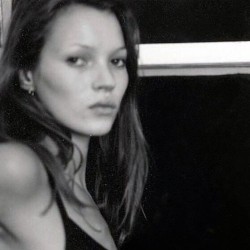 ilovemimililoves:  Morning. Kate Moss by