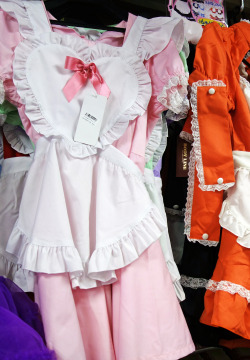 ninetail-fox:  a costume of maid ,Akihabara