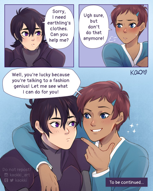 [FROM THE STARS] chapter 3If you become a $1 tier of my Patreon, you can vote on how Lance will dres