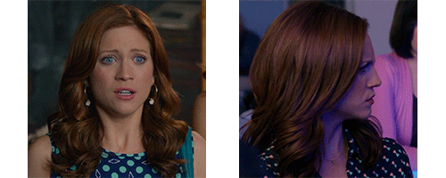 Don’t imagine Chloe’s reaction when Beca goes down on her for the first time.