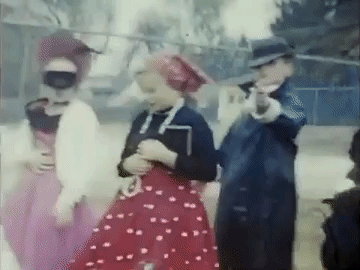 hip-sistervibes: Vintage Halloween Holiday Parade 1958 Kansas USA 