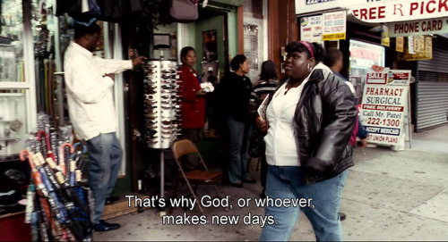 freshmoviequotes:  Precious (2009)