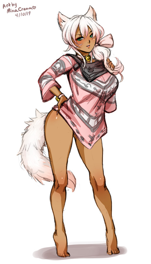 #511 FoxgirlOutfits part 2: ninja, casual, pink chic, and underwear.Kimono and adventuring