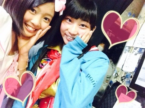 りーりーんとぱしゃり♪ (14歳♡かなルンルン∩^ω^∩｜アイくるガールズ（icle girls）Official Blogから)