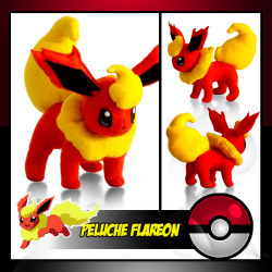 Flareon Plushie by Jgass