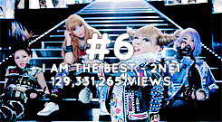 loveinstereo: most viewed girl group music videos (list)