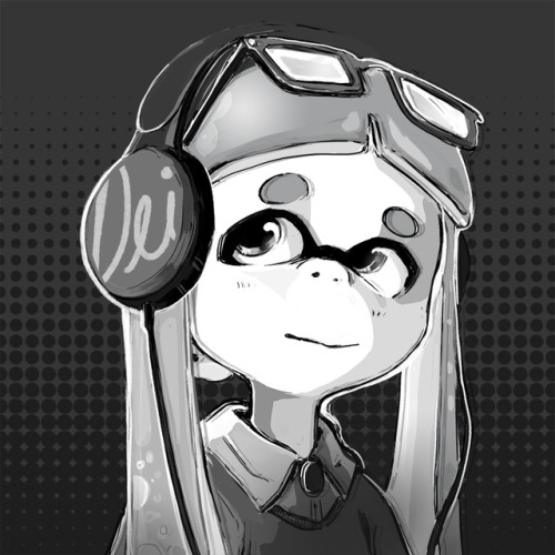 simple inkling headbust for my friend