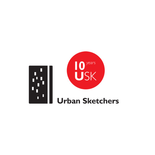L'associazione Urban Sketchers Compie 10 Anni E Il Logo Che Ho Progettato Per Loro Nel 2009 Protetto