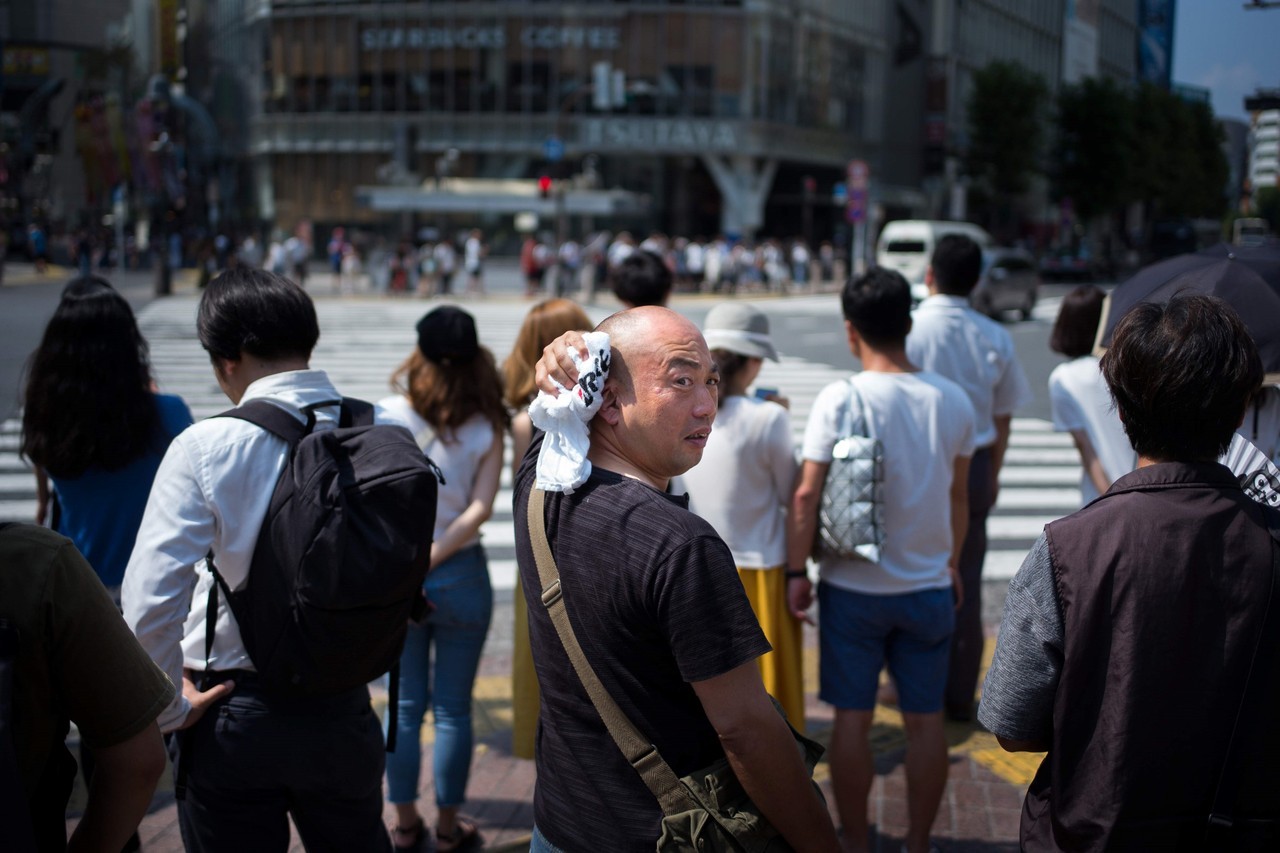 OLA DE CALOR EN JAPÓN. Más de una docena de ciudades niponas han superado en la semana los 40 grados de temperatura, dejando hasta el momento más de 40 muertos. (AFP)
MIRÁ TODA LA FOTOGALERÍA—>