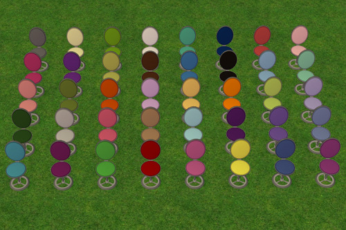 @blueheavensims Midnight At&hellip; set in all 40 of @luasims colorsThis will recolor anything i