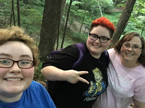 purplesauris: Went on a great hike through the nature center with the fam