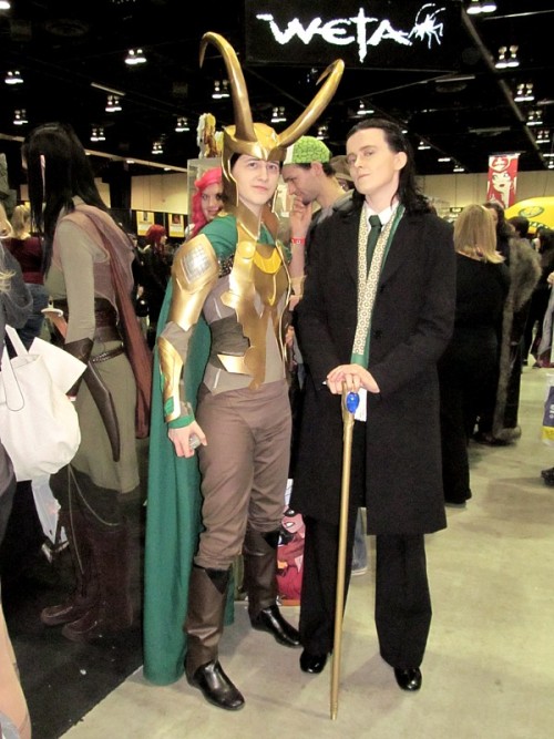 hellofeanor:CCEE Day Two Pulled out the ol’ Stuttgart Loki because it was snowing (see photo 2, wh