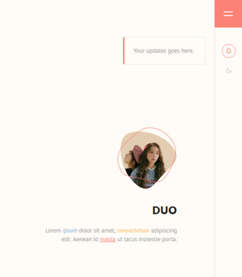 yeoli-thm:Premium Theme - Duo Live PreviewBuy (£18) A fully responsive tumblr theme suitable for a