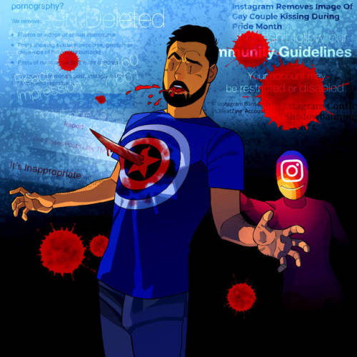 I posted this image on my Instagram titled “Instakill” a few weeks before my Instagram account got deleted. Ironic, isn’t it? Now we can add Tumblr to this image too. XD