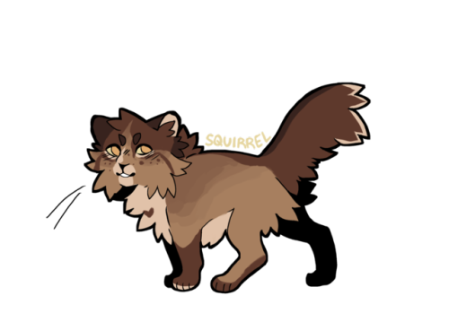 Bfb warrior cats day #2: x (cat name: puddlefoot