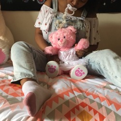 babyhunnibun:  meet my build-a-bear! her