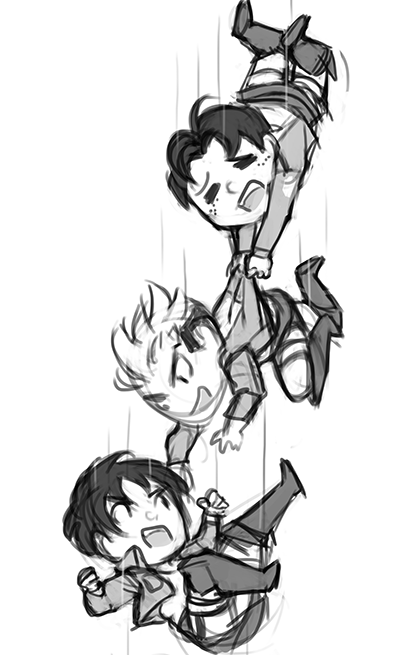 Welcome to 104th Trainees Squad ask blog! We are very busy fighting titans, but we do our best to an