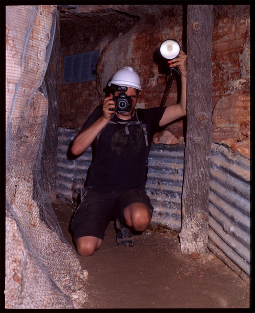 With Jamie @hladky looking for a bit of colour down the mines at Lightning Ridge