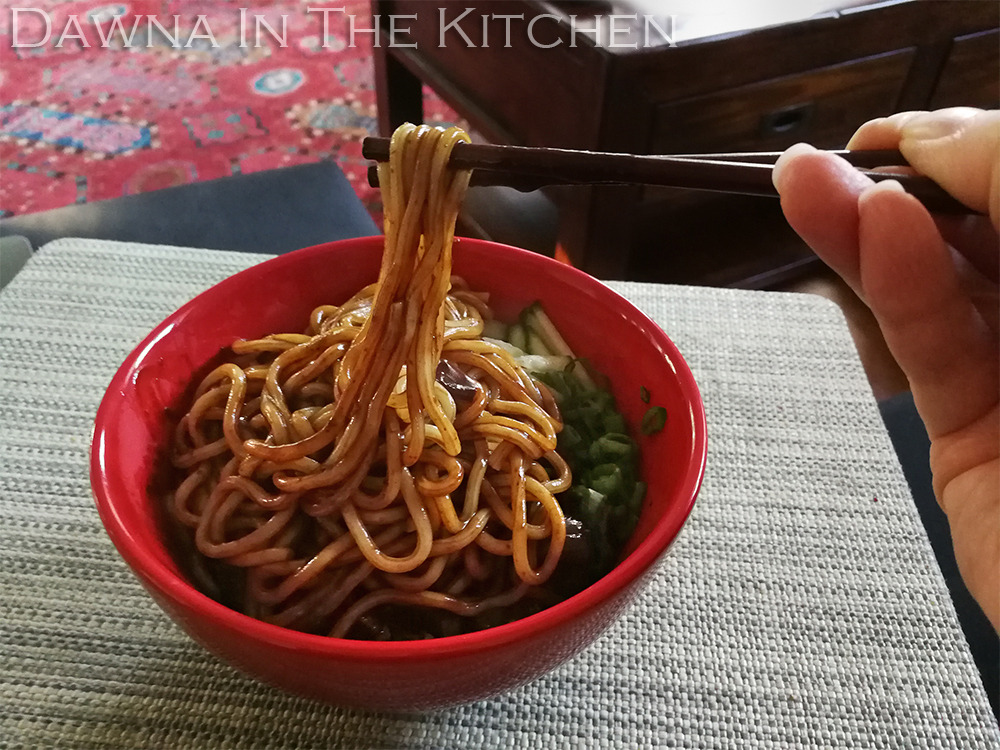 Jjajangmyeon: Korean Black Sauce Noodles