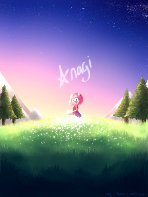 Wowzers Drawing Sonic Characters Is Rlly Hard But This Bitch Needed To Draw A Cover Photo For My Sonamy