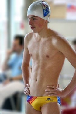 Dudes in speedos
