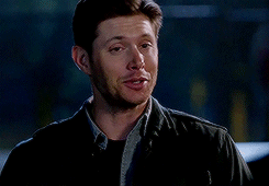 pinknerdpanda:  superchevyimpala:  Deanmon in “Black”.  @emilywritesaboutdean