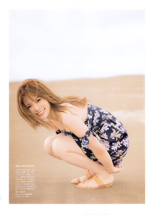 uptou: WHITE graph 001 (BUZZ GIRLS MAGAZINE) 白石麻衣（乃木坂46）- Part.5
