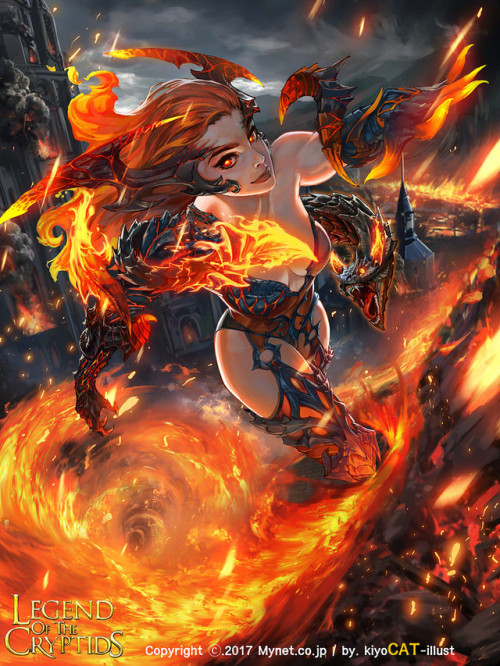 legend of the cryptids  kiyocat illust www.artstation.com/artwork/zEqo2