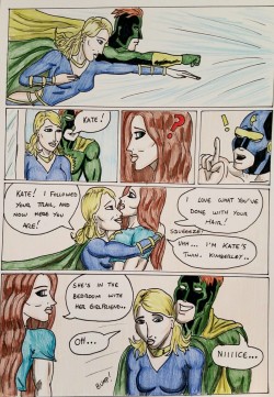 Kate Five Vs Symbiote Comic Page 145  Centennia Finally Catches Up With Kate.. Except