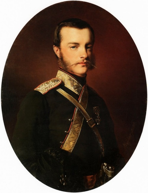 coraltigerpizza:Grand Duke Mikhail Nikolaevich of Russia by Lauchert c 1857