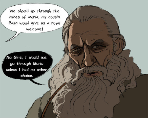 Hey Gandalf You Know A Heads-up Might Have Been Nice? Even Just A It Might Be Nothing, But I Have A Bad