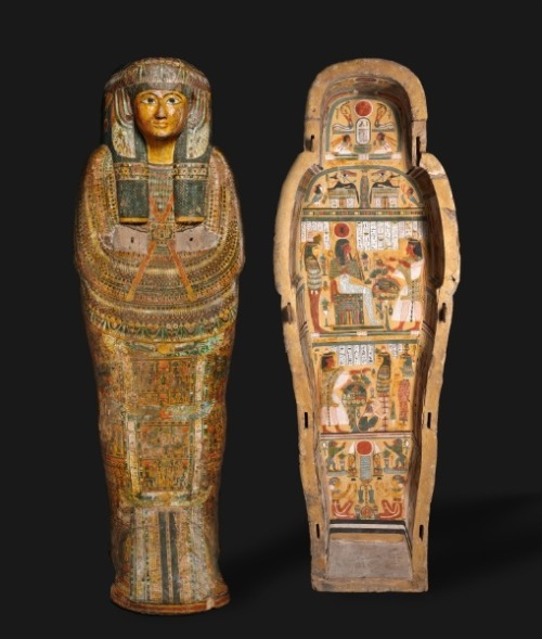 Paintings from the coffin of Nesykhonsu, late 21st Dynasty