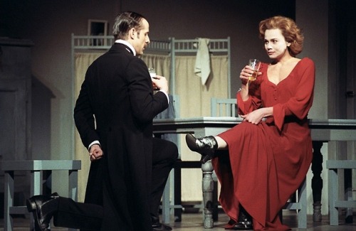 Ingmar Bergman’s staging of  August Strindberg’s play Fröken Julie (Miss Julie
