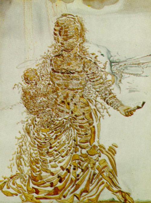 artist-dali: Explosive Madonna, Salvador Dali