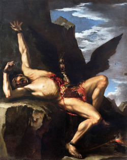 aqua-regia009: “Supplizio di Prometeo” (Prometheus Bound) [1648-50] -  Salvator Rosa  