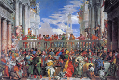 Paolo Veronese. Marriage at Cana. 1563. Oil on canvas. Musée du Louvre, Paris.