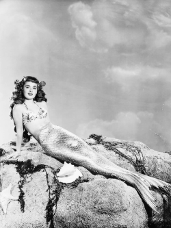 koshermuff:  Ann Blyth in a publicity photo for Mr. Peabody and the Mermaid (1948)