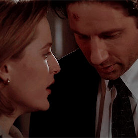 druellarosiers:mulder and scully in season four:  terma. Why is this so hard to believe? When the ac