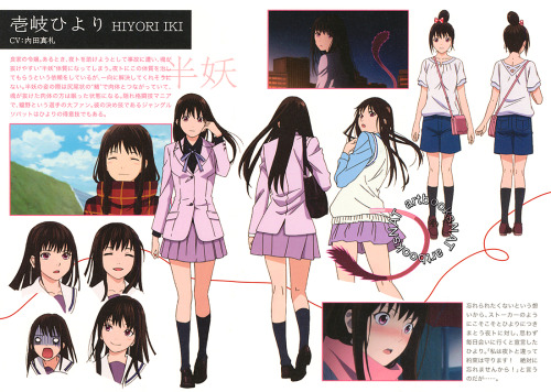 artbooksnat:Noragami (ノラガミ)  Full color Noragami ARAGOTO character designs, illustrated by designe