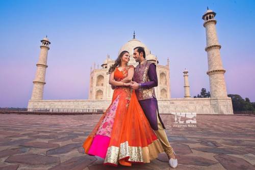 What an incredible shot by @weddingnama ‬ #tajmahal #incredibleindia #karaneha #agra #storyoflove #t